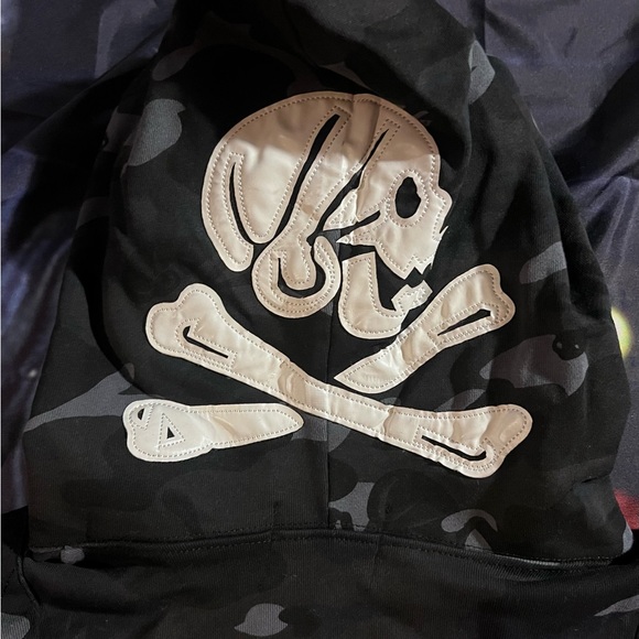 BAPE x NBHD collab zip up hoodie L - Picture 9 of 11